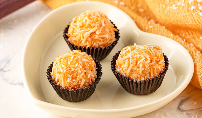 Receita de Brigadeiro de Quindim