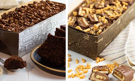 Bolos caseirinhos de chocolate