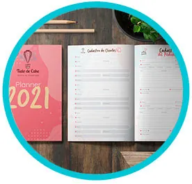 Planner confeiteira 2021