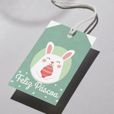 Tag personalizada de Páscoa